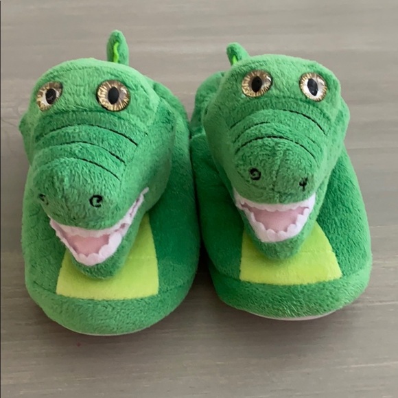 Build A Bear Alligator Slippers - Picture 2 of 4